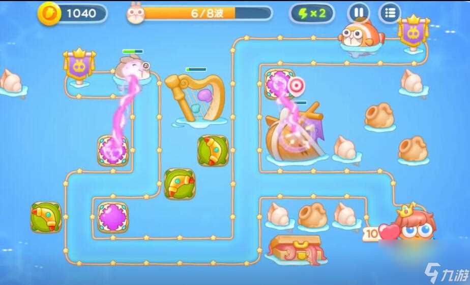 保卫萝卜4海的闺女第10关怎么过