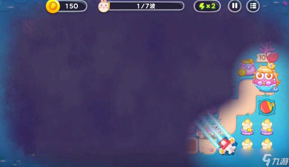 《保卫萝卜4》海的闺女47关攻略