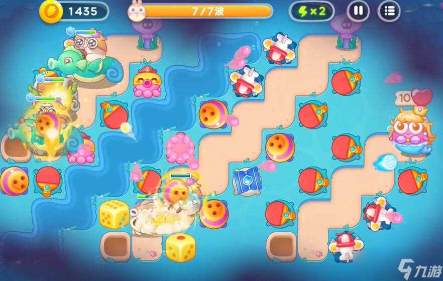 《保卫萝卜4》海的闺女47关攻略