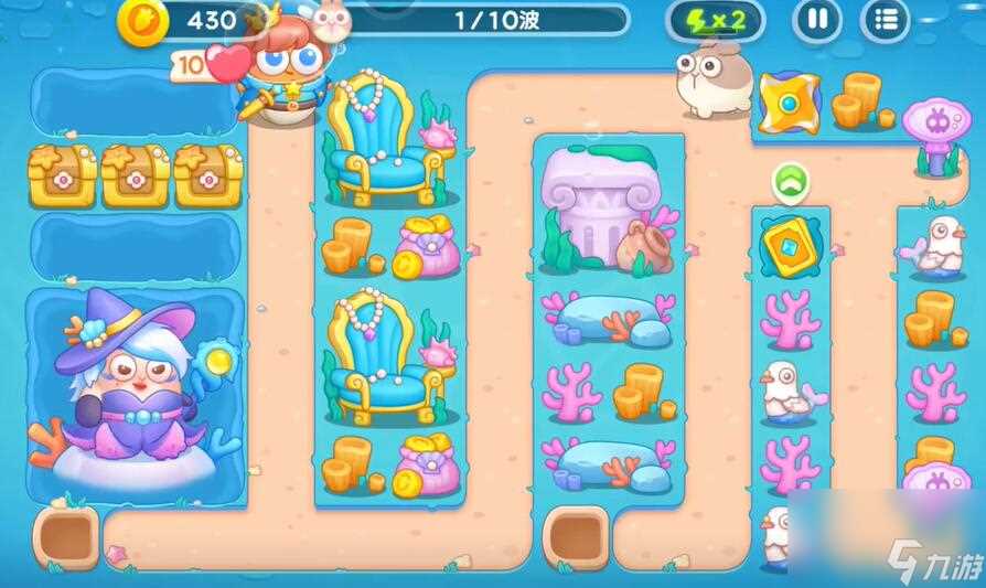 保卫萝卜4海的闺女第60关攻略