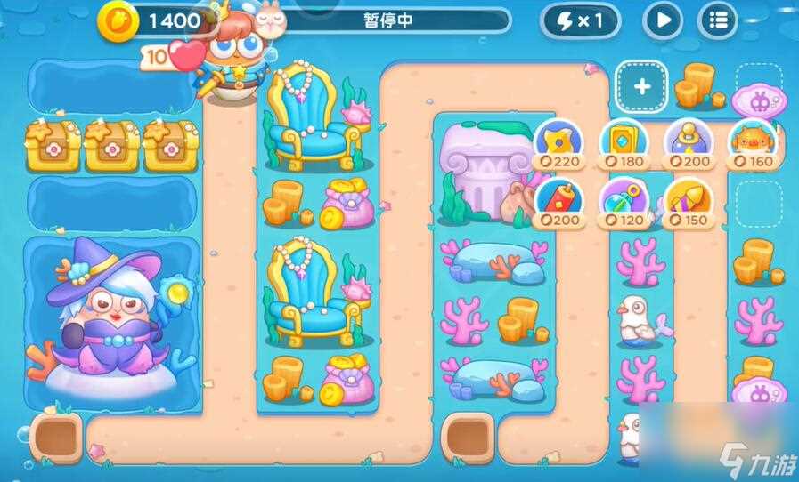 保卫萝卜4海的闺女第60关攻略