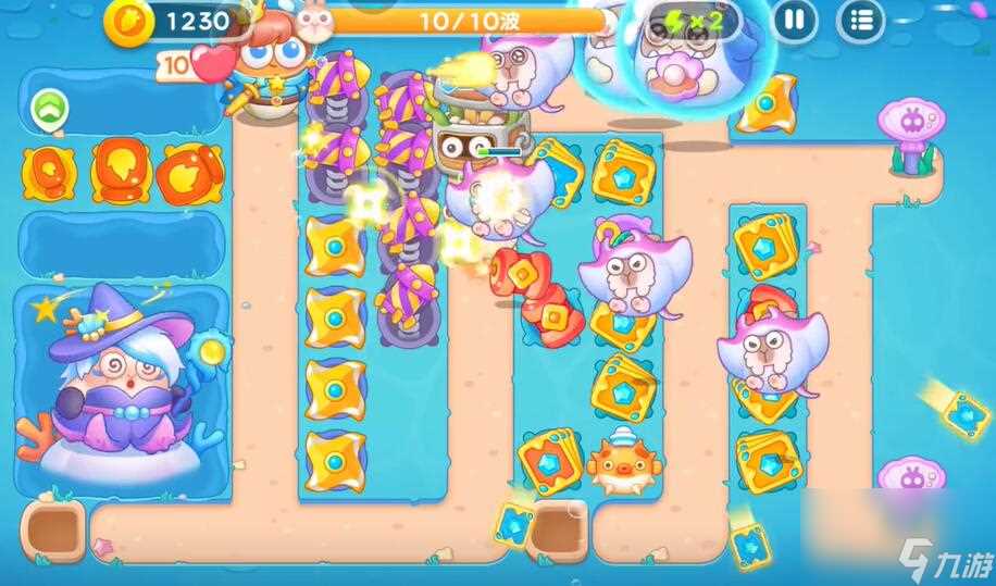 保卫萝卜4海的闺女第60关攻略