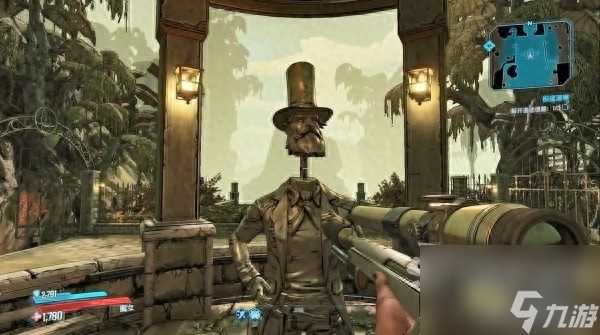 无主之地3第16章极度深寒玩法指南 花园雕像谜题怎么解