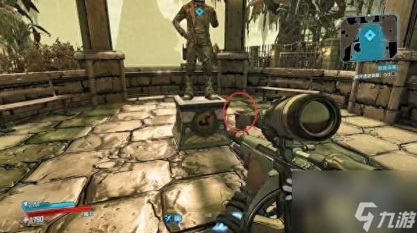 无主之地3第16章极度深寒玩法指南 花园雕像谜题怎么解