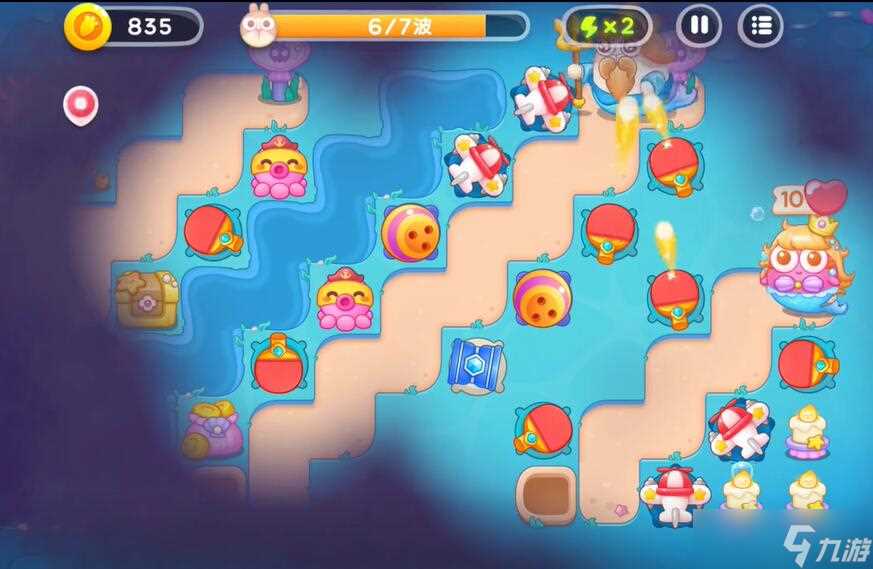 保卫萝卜4海的闺女47关攻略