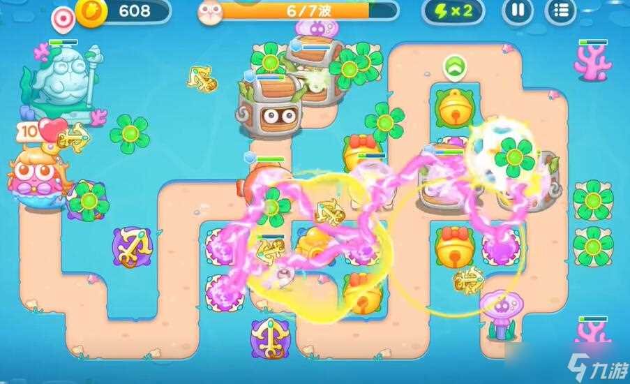 保卫萝卜4海的闺女46关攻略