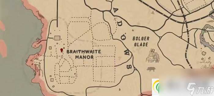 荒野大镖客2布雷斯韦特庄园金条在哪 布雷斯韦特庄园金条在哪里攻略