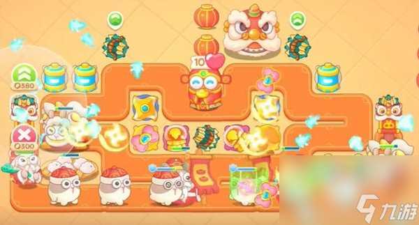 《保卫萝卜4》新春大集第14关通关攻略