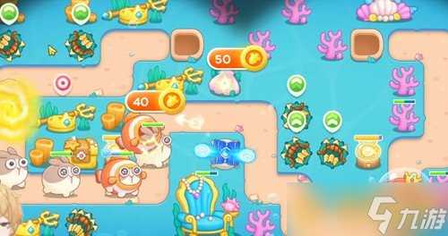 《保卫萝卜4》海的闺女第7关满星图文攻略 怎么放置炮塔容易通关