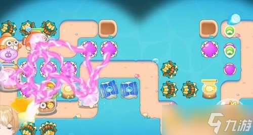 《保卫萝卜4》海的闺女第7关满星图文攻略 怎么放置炮塔容易通关