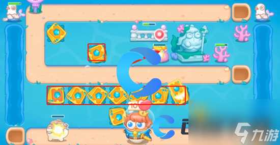 《保卫萝卜4》海的闺女第十五关攻略