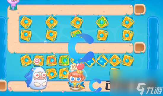 《保卫萝卜4》海的闺女第十五关攻略