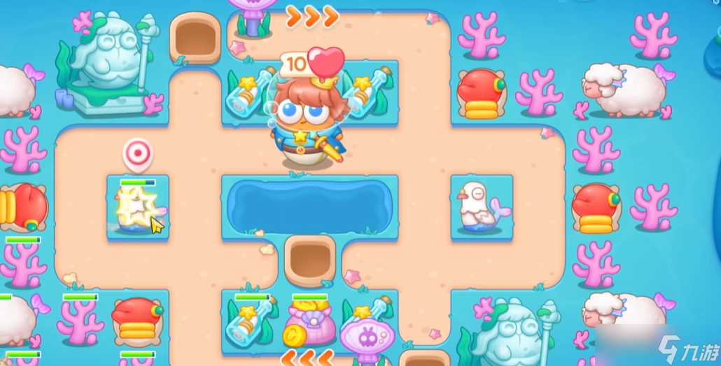 《保卫萝卜4》海的闺女64关攻略