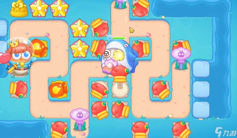 《保卫萝卜4》海的闺女63关攻略