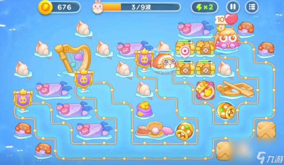 保卫萝卜4海的闺女第68关怎么过