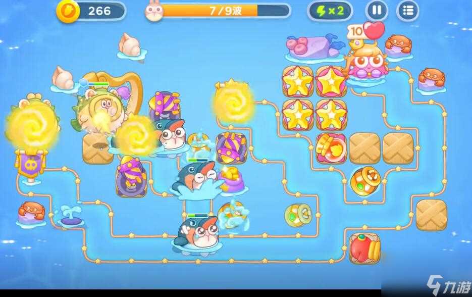 保卫萝卜4海的闺女第68关怎么过