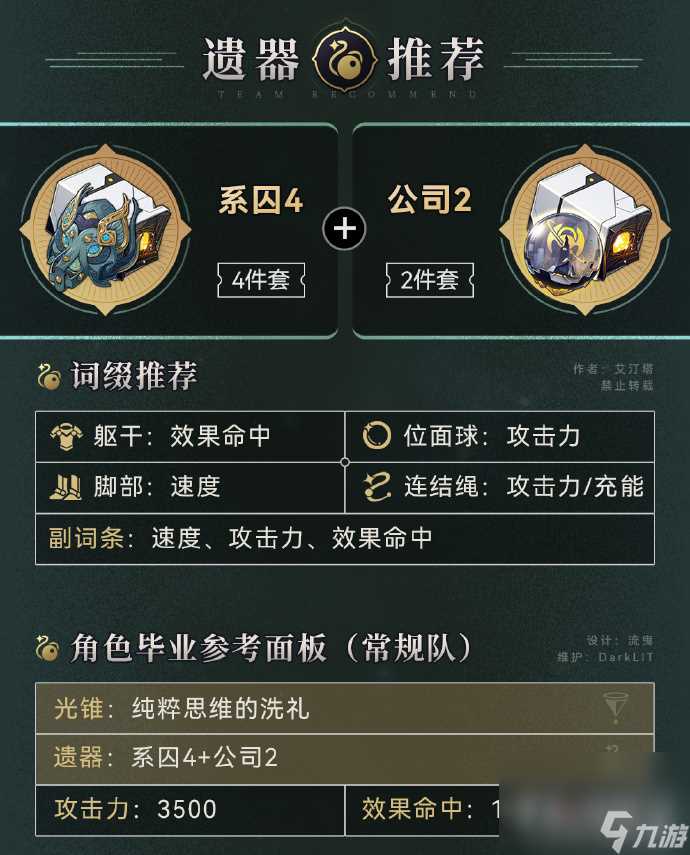《崩坏星穹铁道》2.0黑天鹅养成攻略