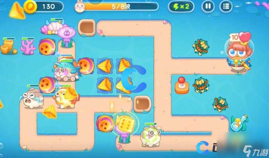 《保卫萝卜4》海的闺女第三十一关怎么过关