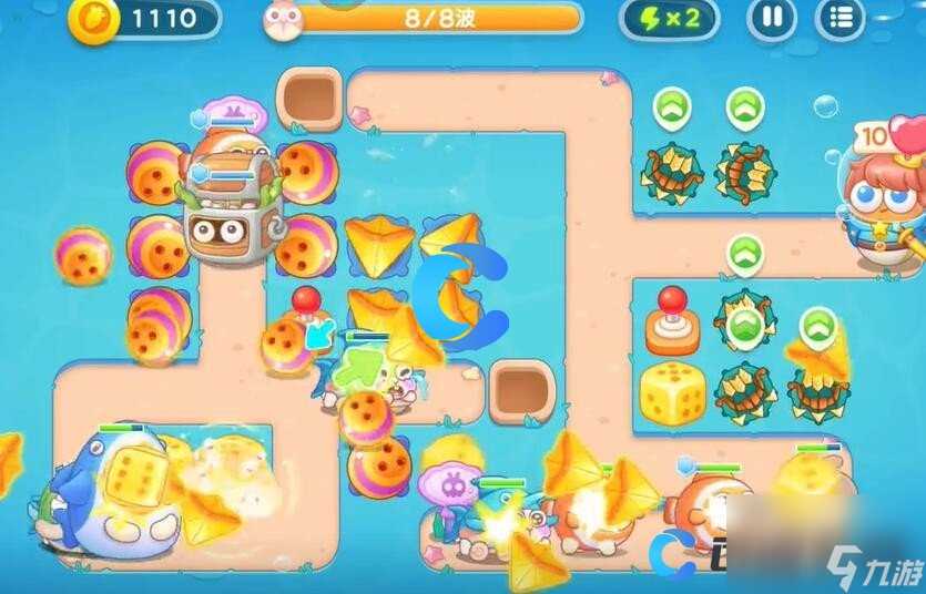 《保卫萝卜4》海的闺女第三十一关怎么过关