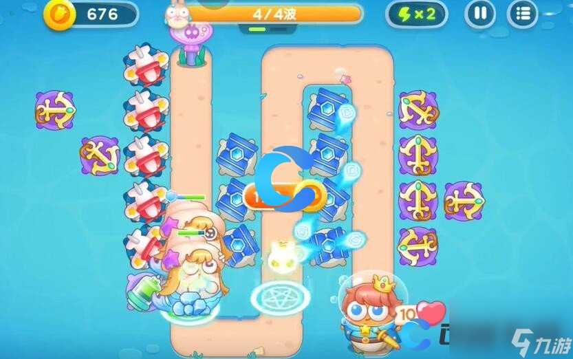 《保卫萝卜4》海的闺女第三十三关怎么过