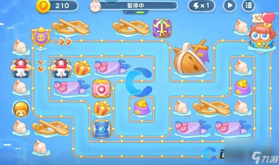 《保卫萝卜4》海的闺女第三十三关怎么过