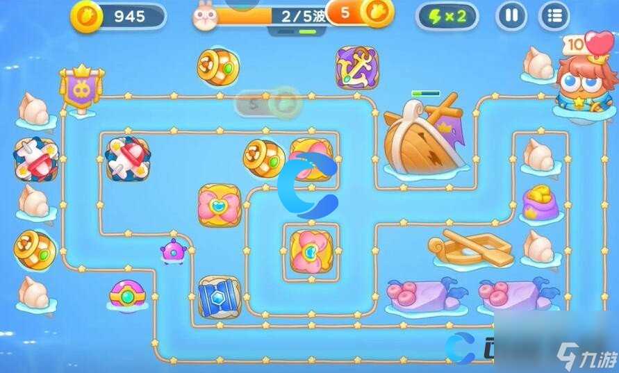 《保卫萝卜4》海的闺女第三十三关怎么过