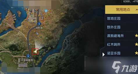 黎明觉醒藏宝图收费站宝箱坐标