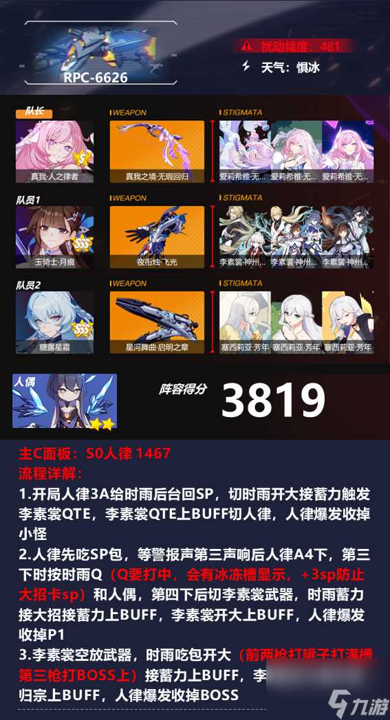 崩坏3深渊阵容怎么搭配