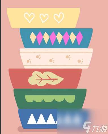 再玩亿关6个碗叠在一起怎么玩