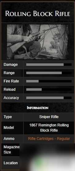 荒野大镖客选择滚轮闭锁 荒野大镖客2 全步枪图鉴
