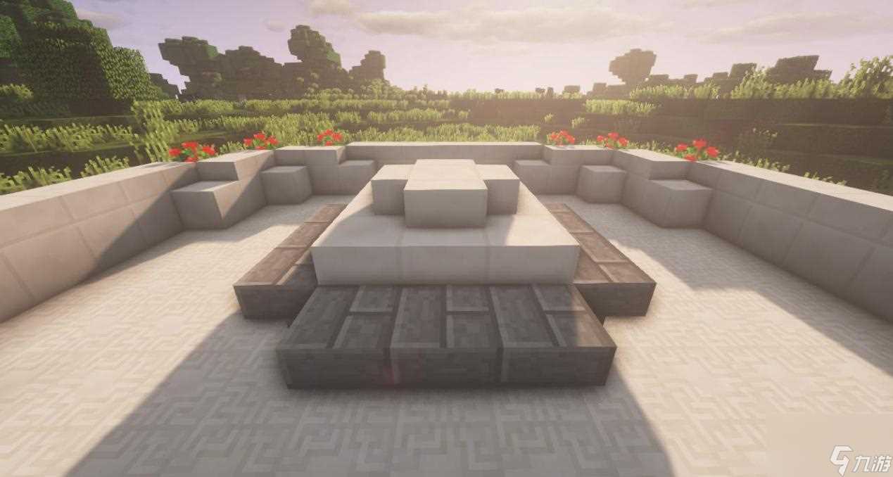我的世界手游喷泉怎么做 我的世界许愿池喷泉教程
