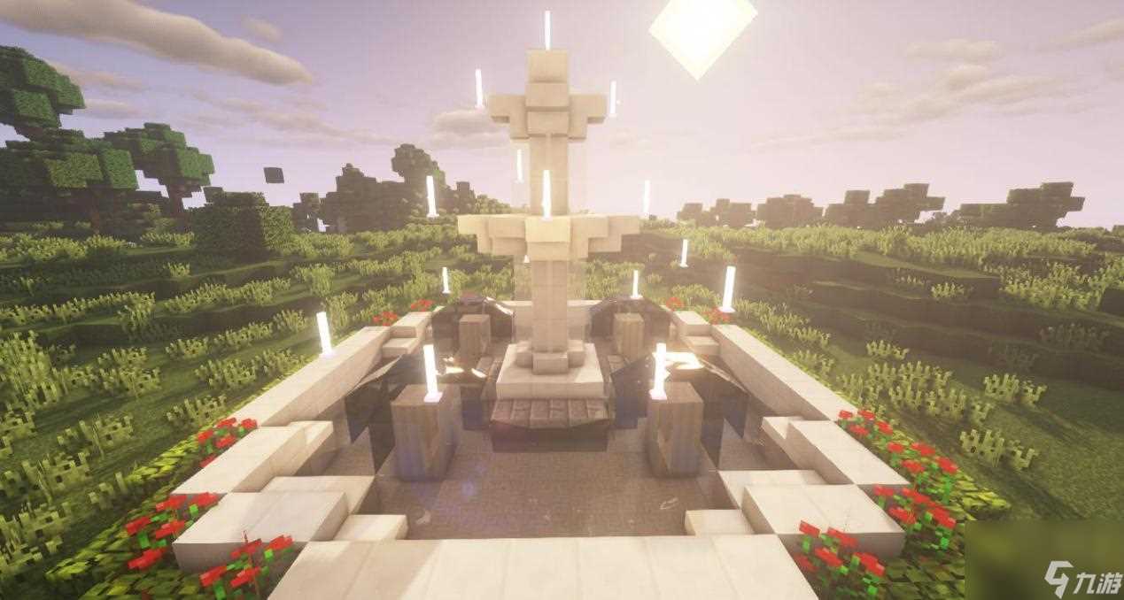 我的世界手游喷泉怎么做 我的世界许愿池喷泉教程