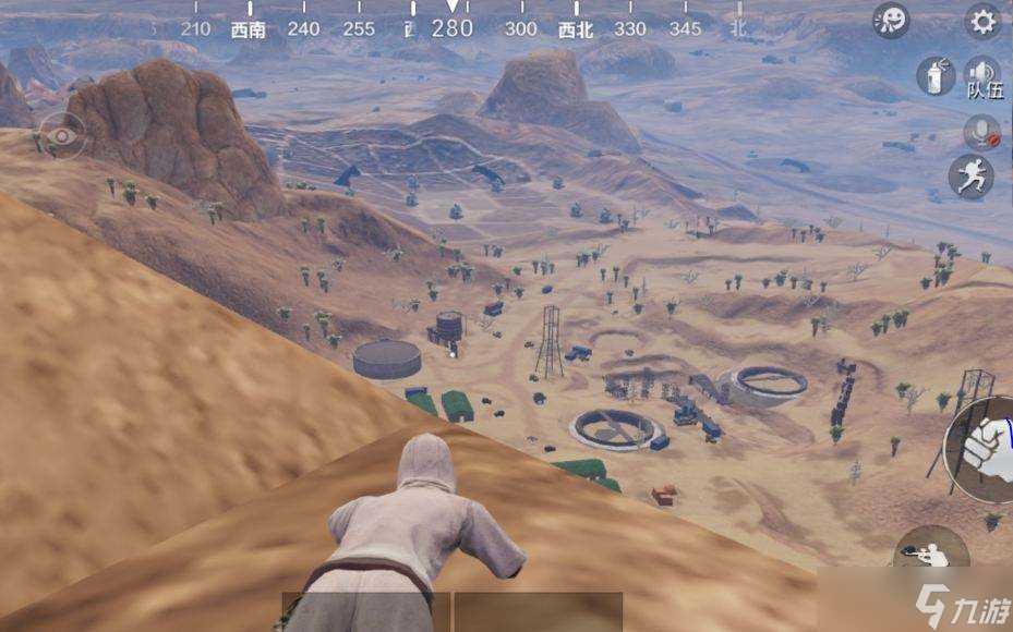 《和平精英》沙漠图跳哪里