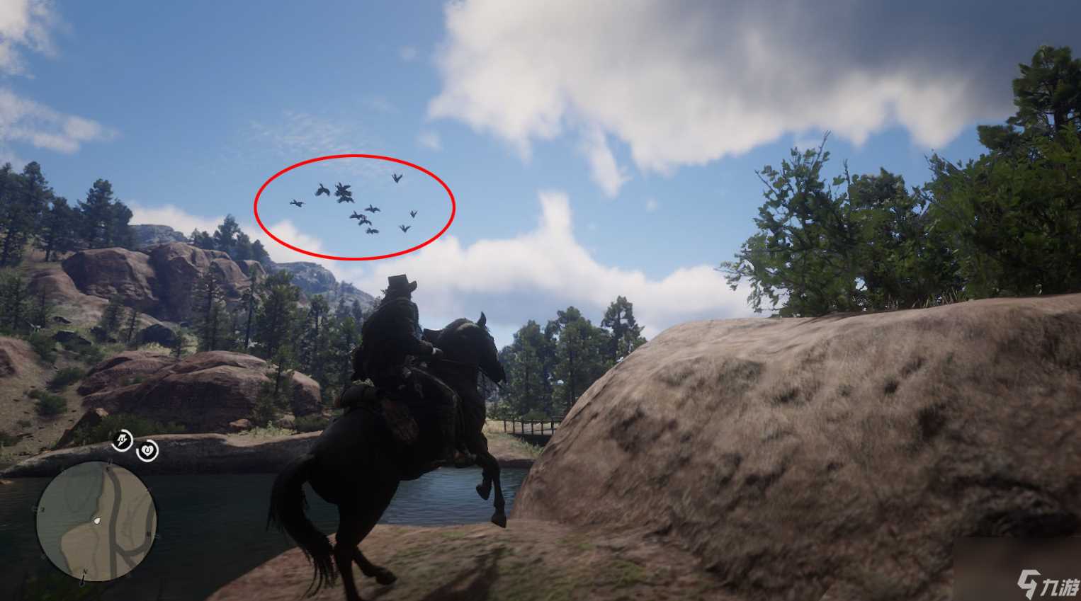 荒野大镖客2彩蛋北美大脚野人的踪迹具体在哪里介绍