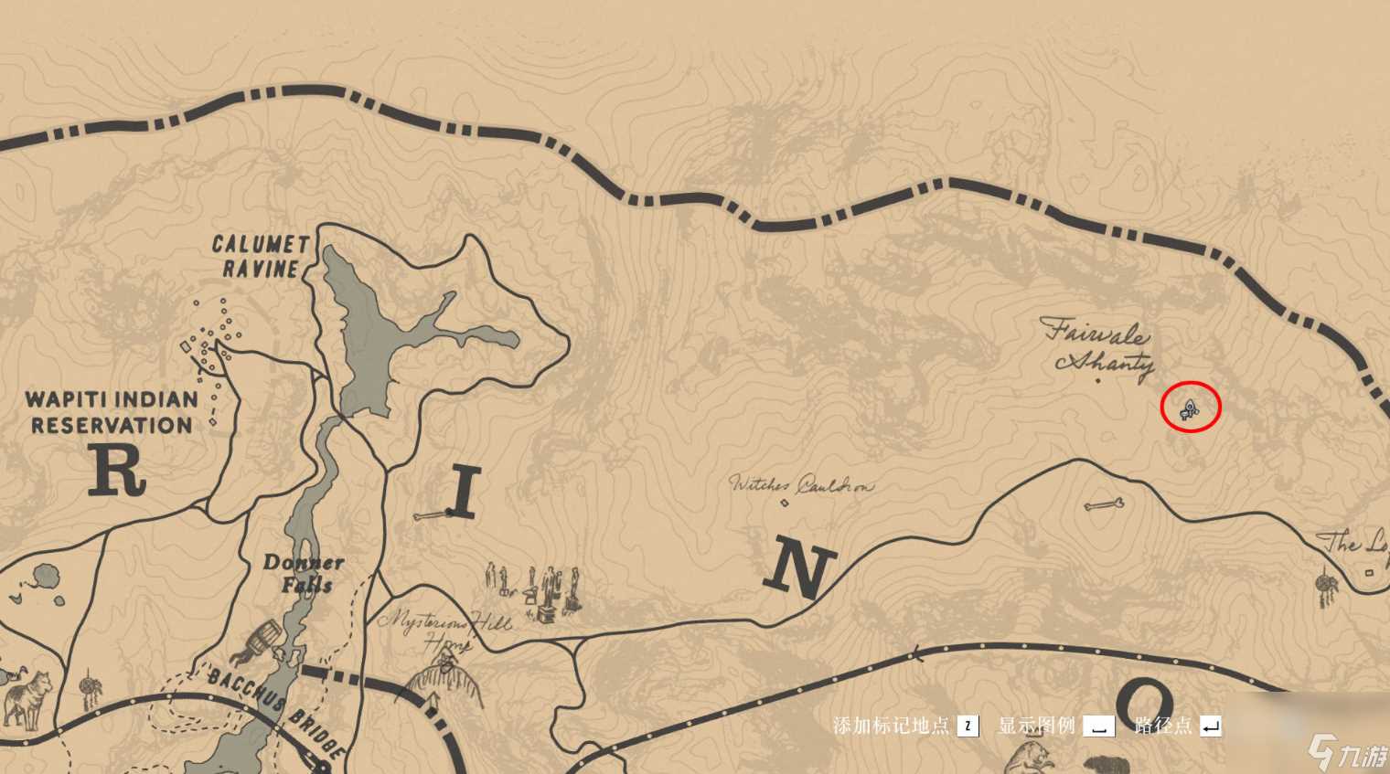 荒野大镖客2彩蛋北美大脚野人的踪迹具体在哪里介绍