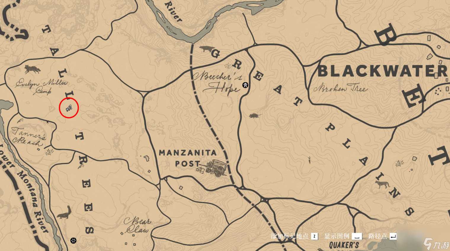 荒野大镖客2彩蛋黑水镇失踪的运动员具体在哪里介绍