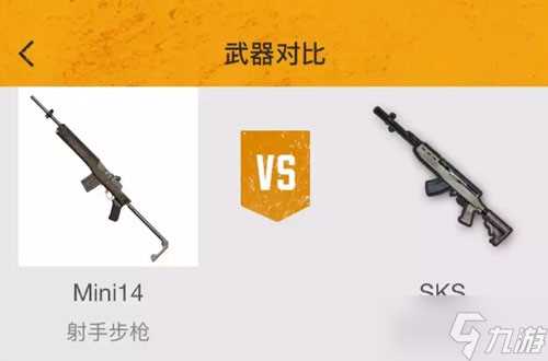 《和平精英》sks和mini14性能比较