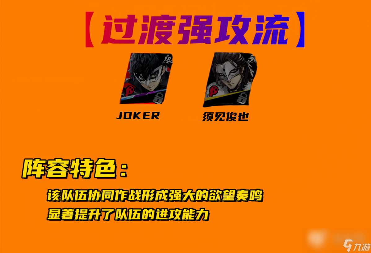 女神异闻录夜幕魅影雨宫莲配队推荐