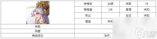 第七幻域女娲技能怎么样 第七幻域女娲介绍