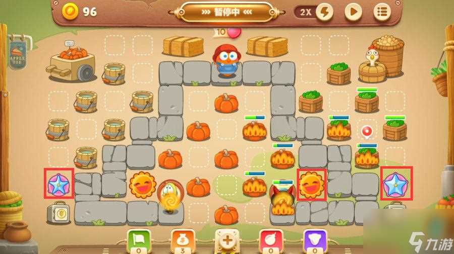 保卫萝卜挑战攻略43关怎么过 保卫萝卜3集市第43关金萝卜攻略