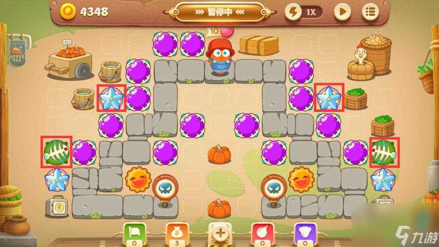 保卫萝卜挑战攻略43关怎么过 保卫萝卜3集市第43关金萝卜攻略