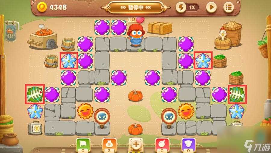 保卫萝卜挑战攻略43关怎么过 保卫萝卜3集市第43关金萝卜攻略