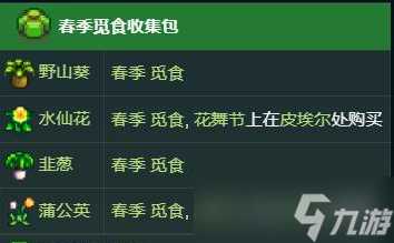 星露谷献祭全物品有什么