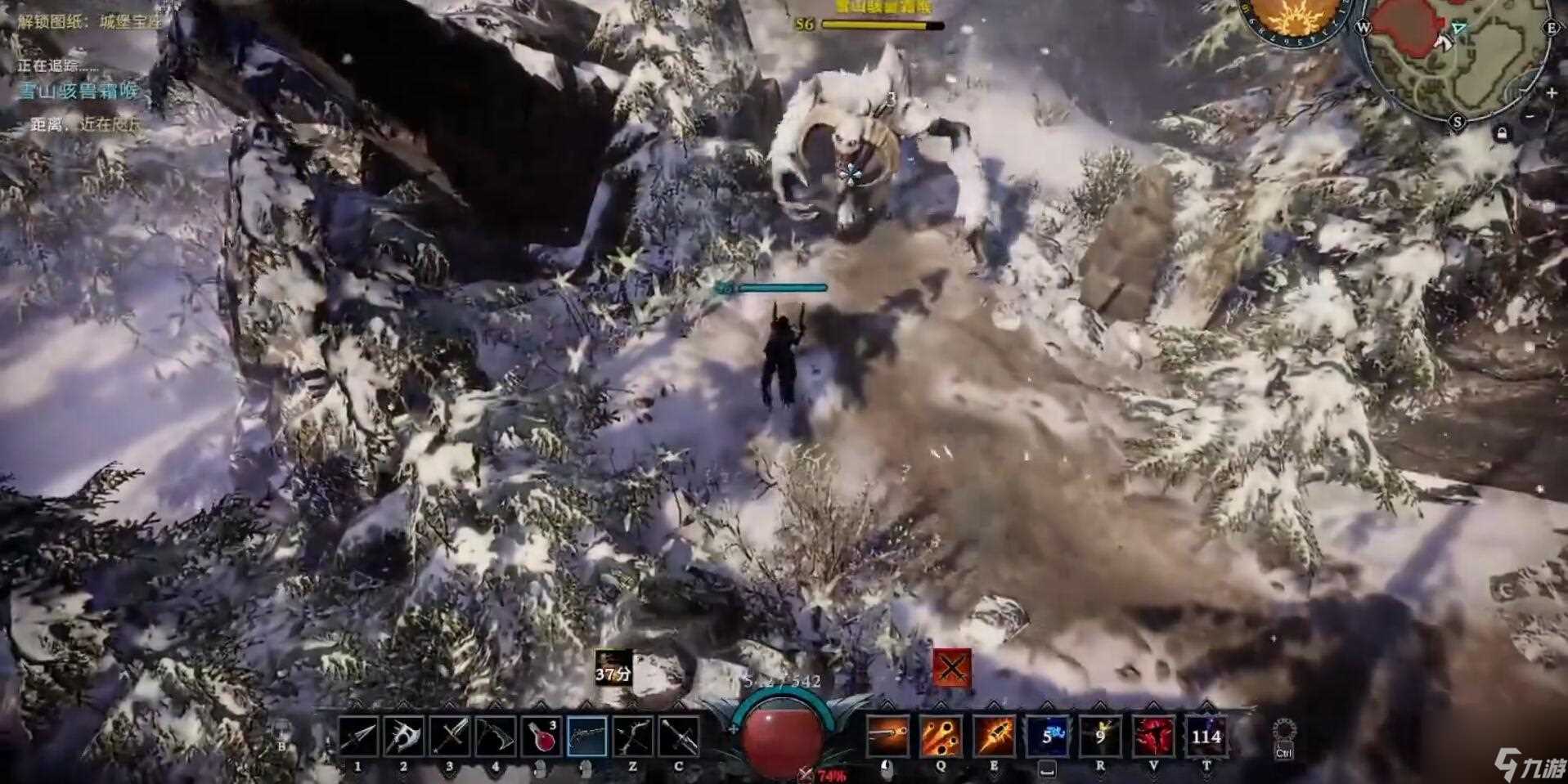 夜族崛起雪山骇兽在哪里介绍