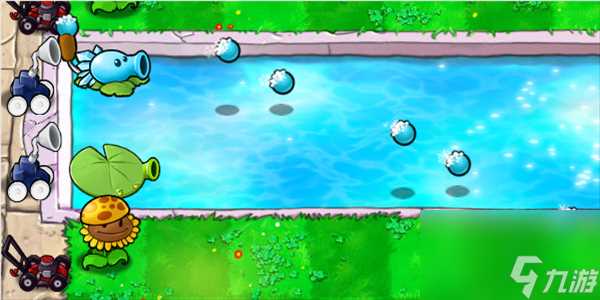 植物大战僵尸杂交版豌豆睡莲有什么用