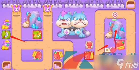 《保卫萝卜4》阿波与魔法宝藏第60关图文通关攻略