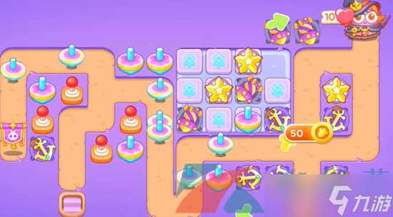 《保卫萝卜4》阿波与魔法宝藏第64关图文通关攻略