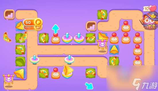 《保卫萝卜4》阿波与魔法宝藏第85关图文攻略