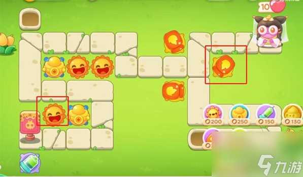 保卫萝卜4白萝卜传奇第48关攻略