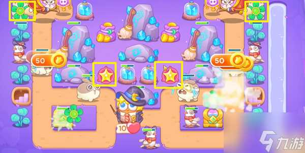 保卫萝卜4阿波与魔法宝藏第17关怎么通关 第17关通关攻略大全